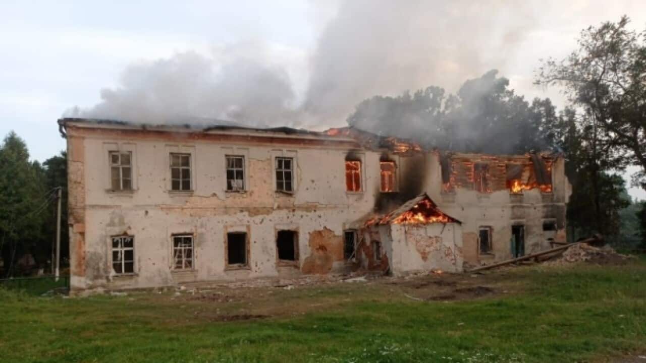 Yesterday, Russian troops struck eight border communities with mortars, tube artillery, and anti-tank missiles. In total, the border areas of Sumy and Chernihiv regions were hit by the Russian F.jpg