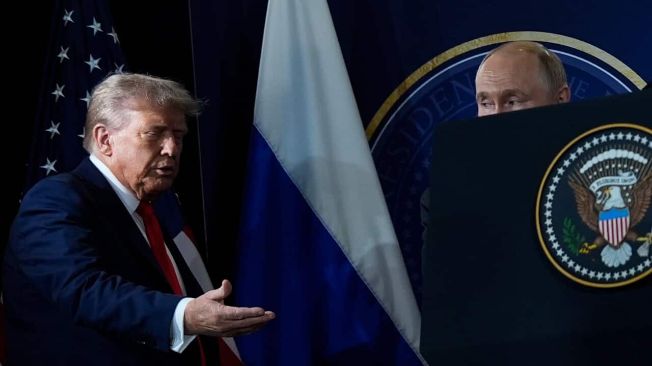 Il presidente statunitense Donald Trump e quello russo Vladimir Putin all'arrivo a Anchorage in Alaska lo scorso agosto.