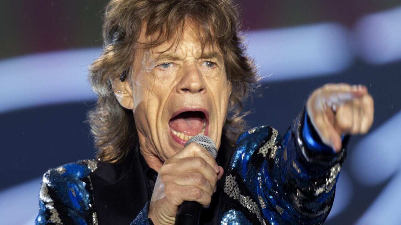 British singer Mick Jagger