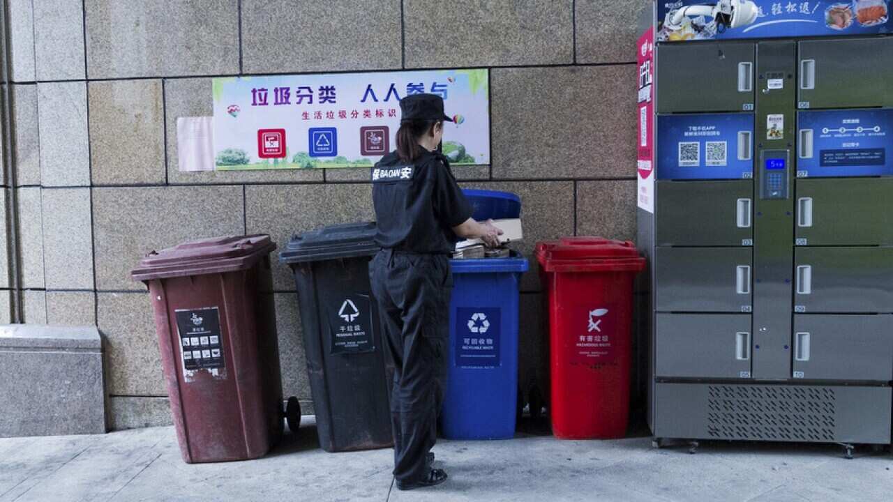 Shanghai begins new waste sorting era, as China eyes cleaner image.