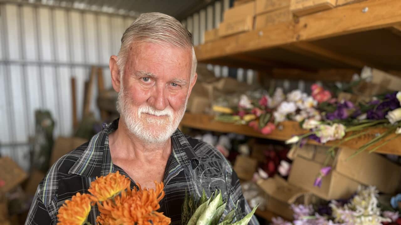 Richard Byers is selling what remains of his gardening business at discount prices (Supplied).jpg