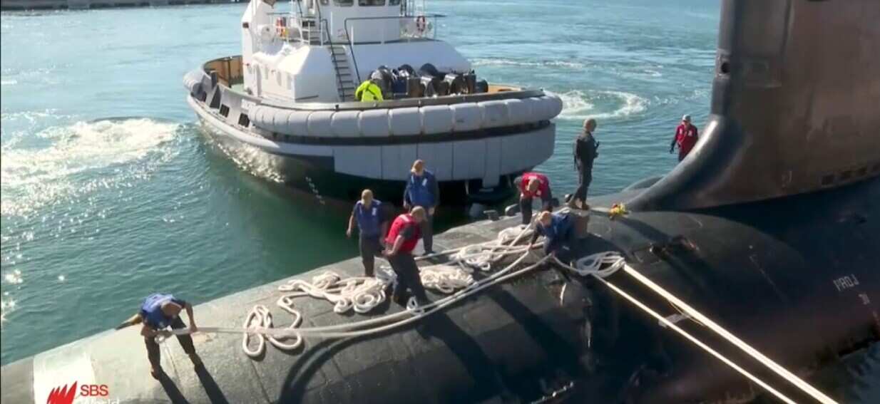 The government confirms ADF personnel were onboard a US submarine that sank an Iranian warship