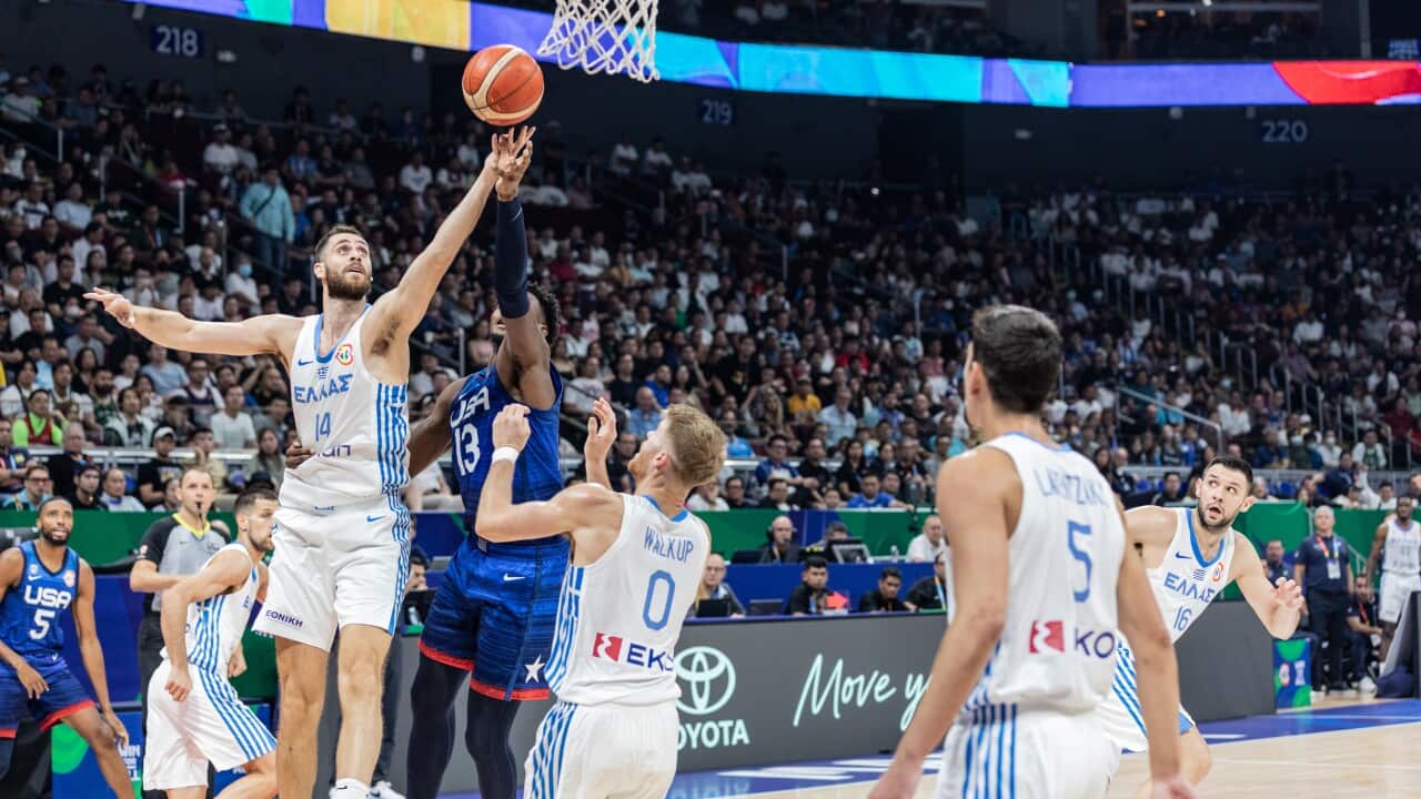 FIBA Basketball World Cup First Round Group C: Greece vs. United States in Manila, Philippines - 28 Aug 2023