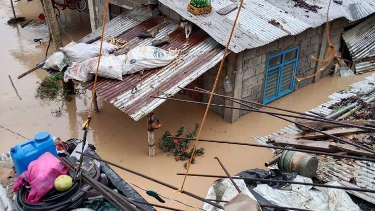 Typhoon Pepito in the Philippines