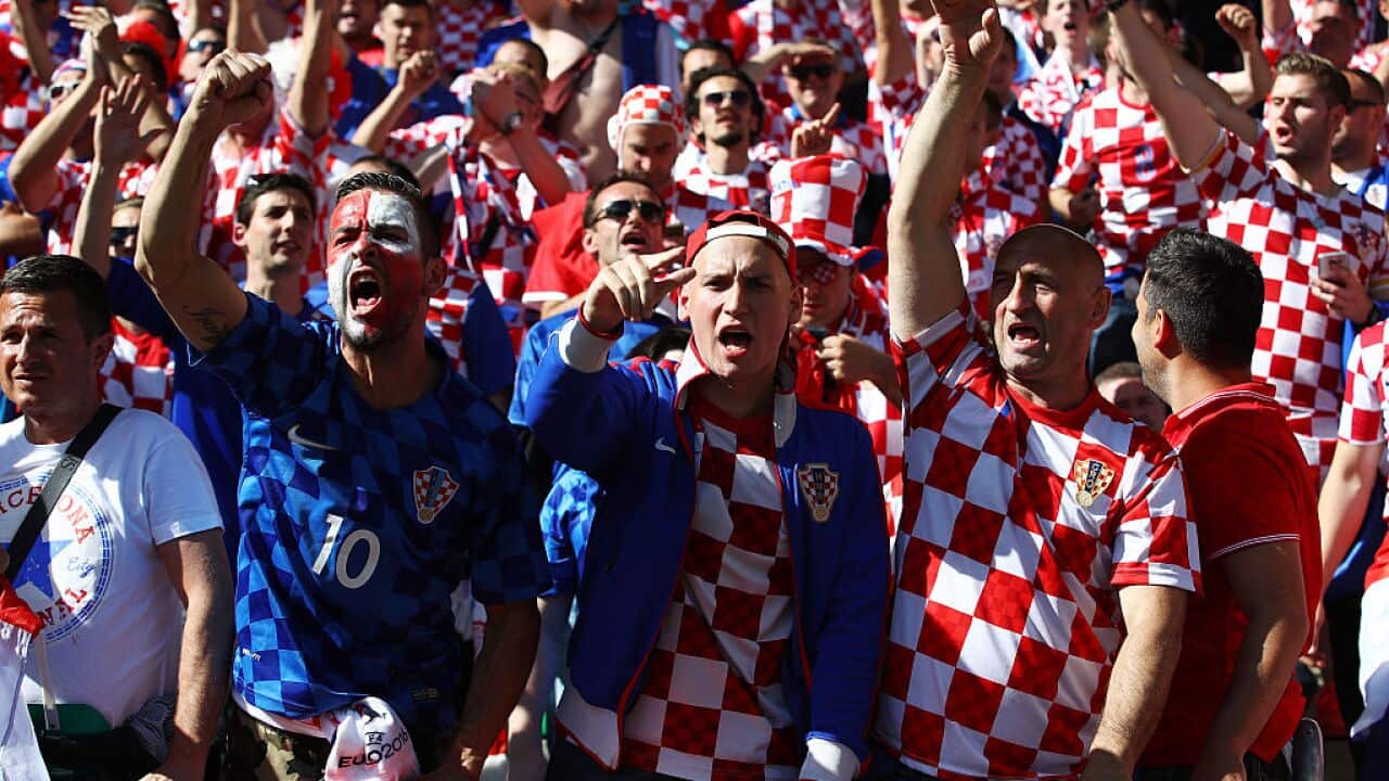 Croatia fans