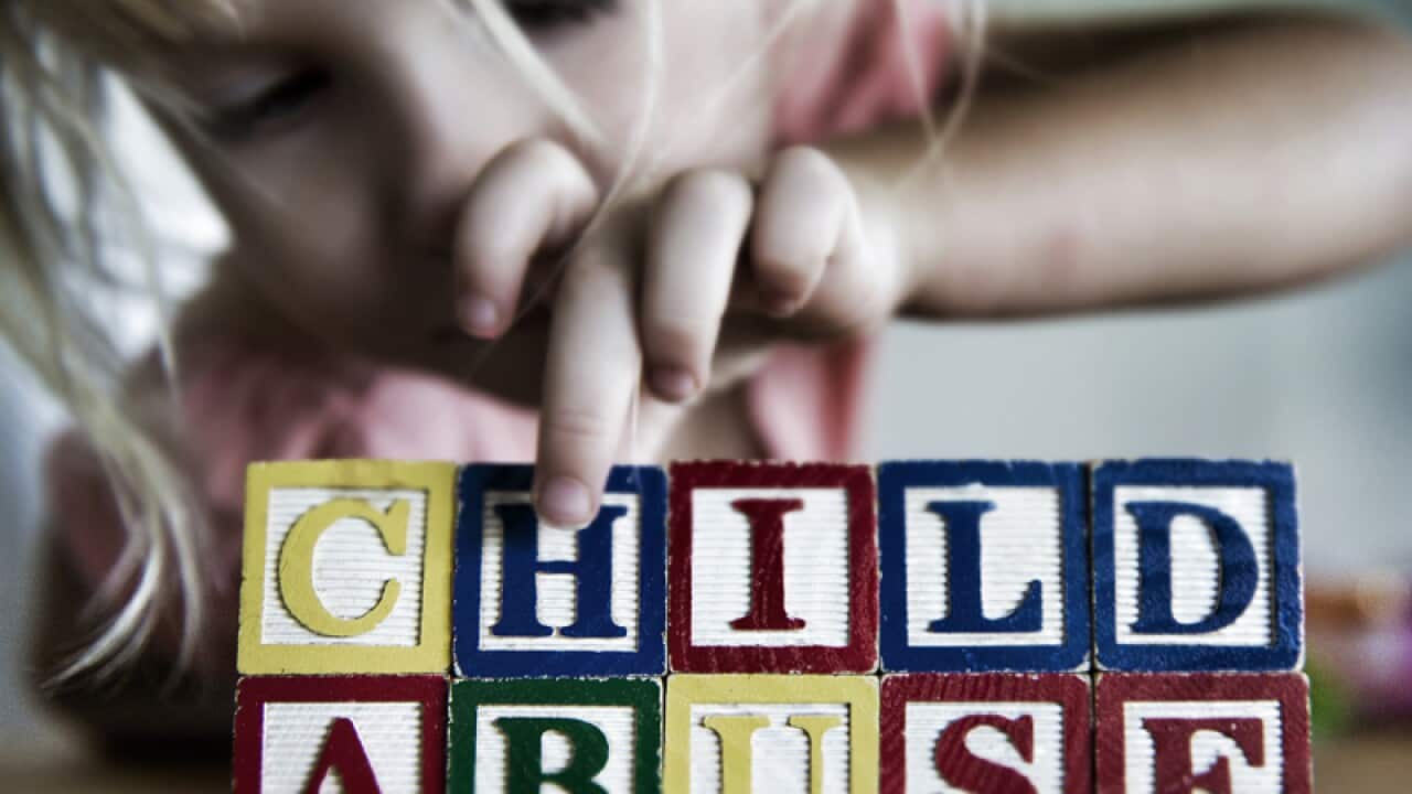 Child abuse related stock image