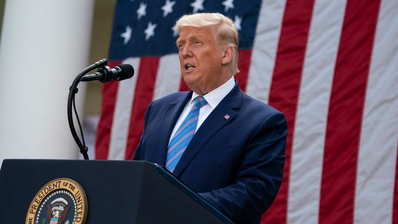 President Donald Trump could be discharged from the hospital where he is being treated for COVID-19 as soon as Monday, according to his doctors.