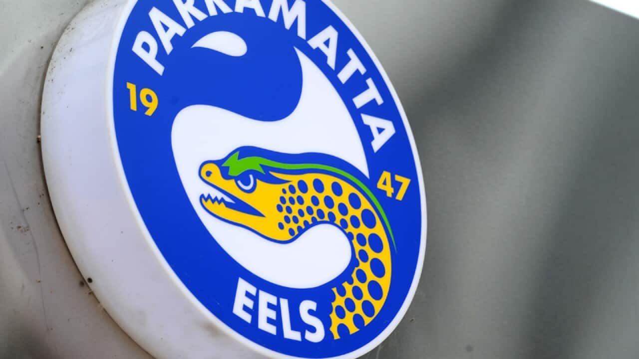 Parramatta Eels Rugby club signage