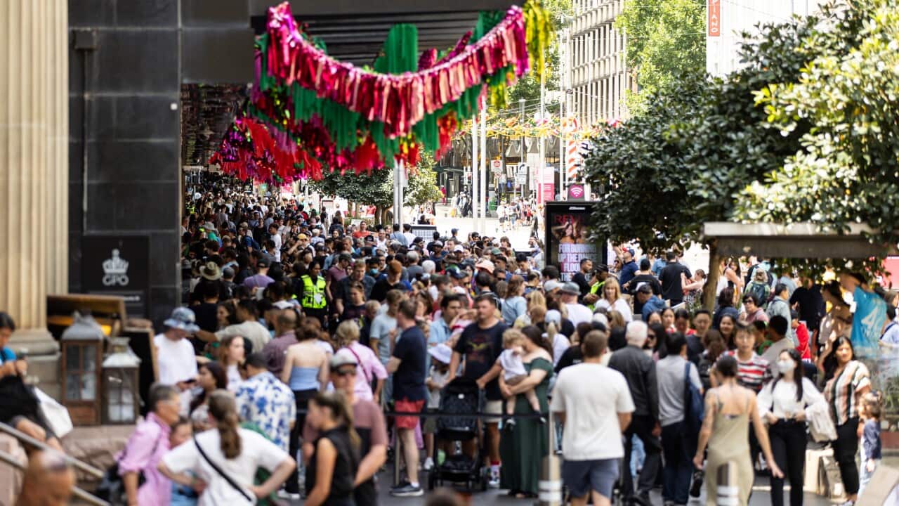 CHRISTMAS SHOPPING RUSH