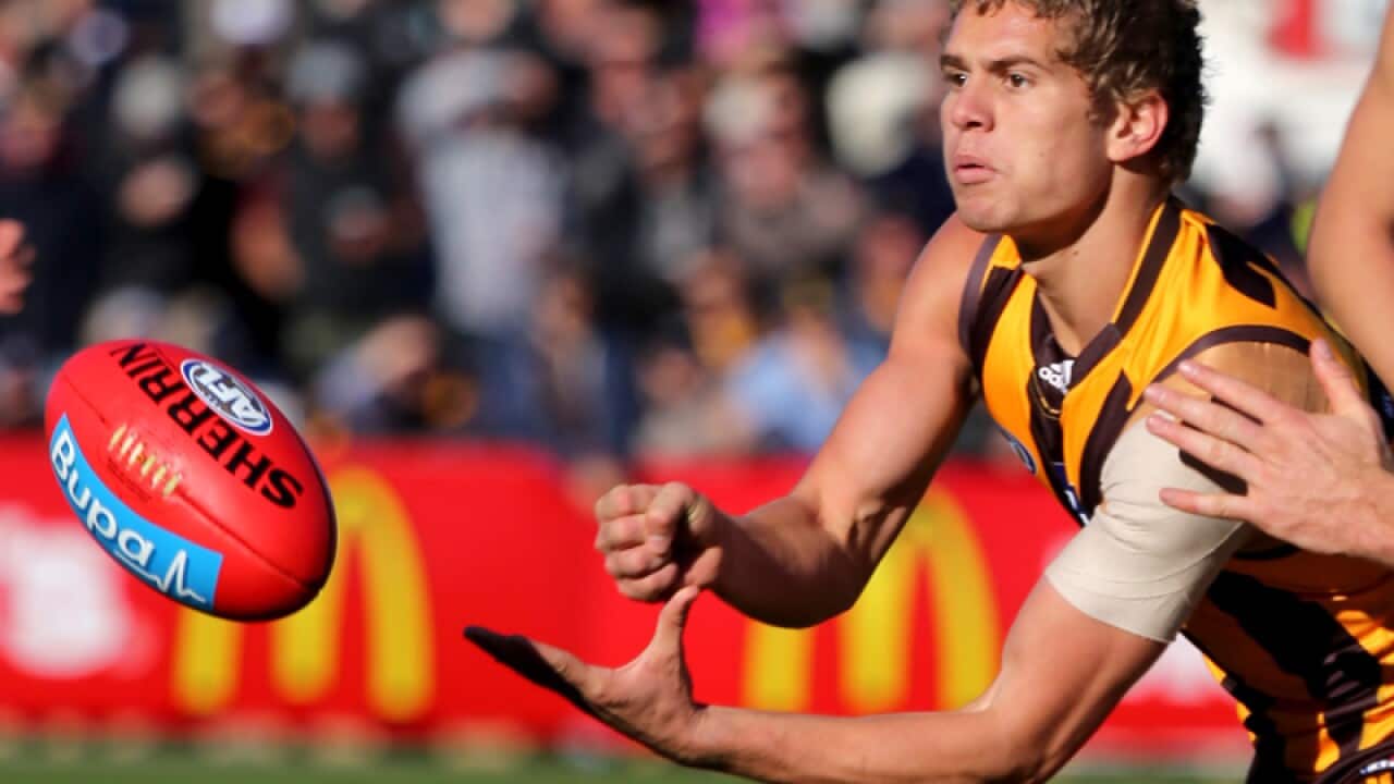 Hawthorn midfielder Jed Anderson