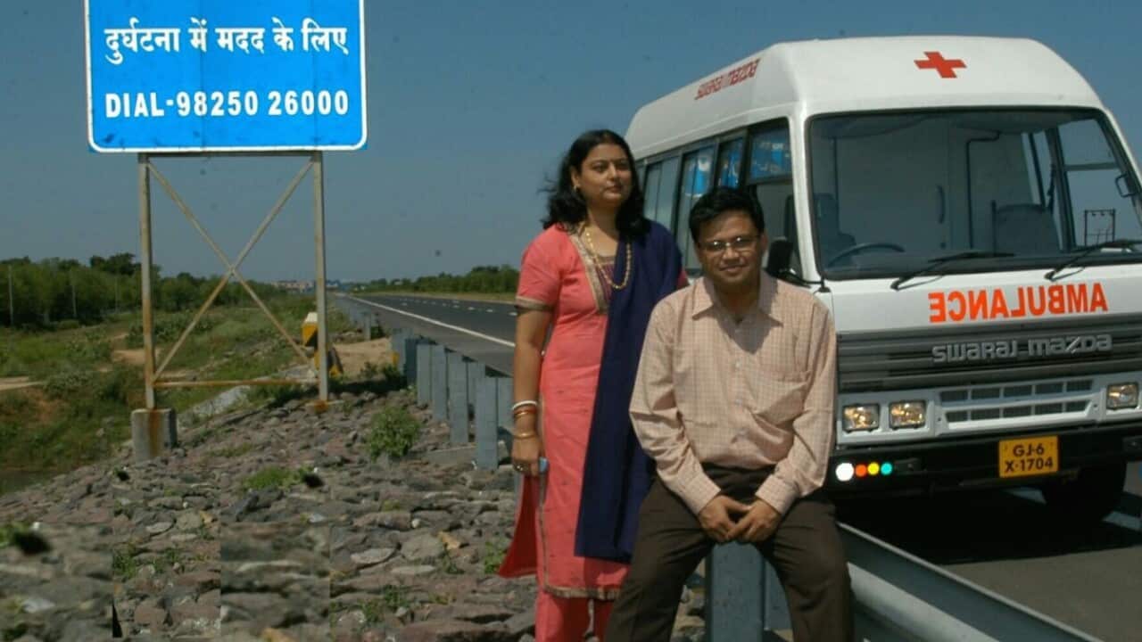 Dr.Subroto Das with his wife