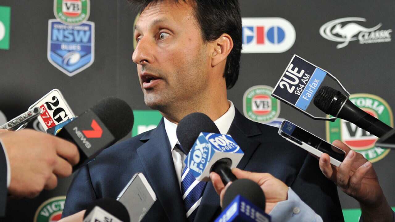 NSW State of Origin coach Laurie Daley
