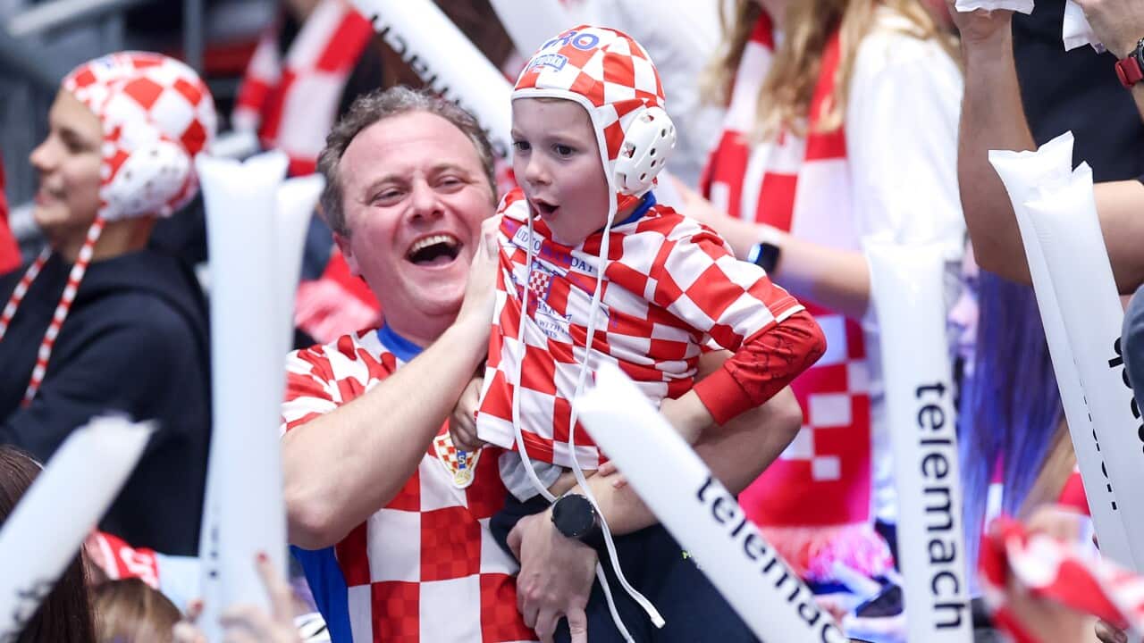 water polo Croatia Hungary Zagreb January 2024