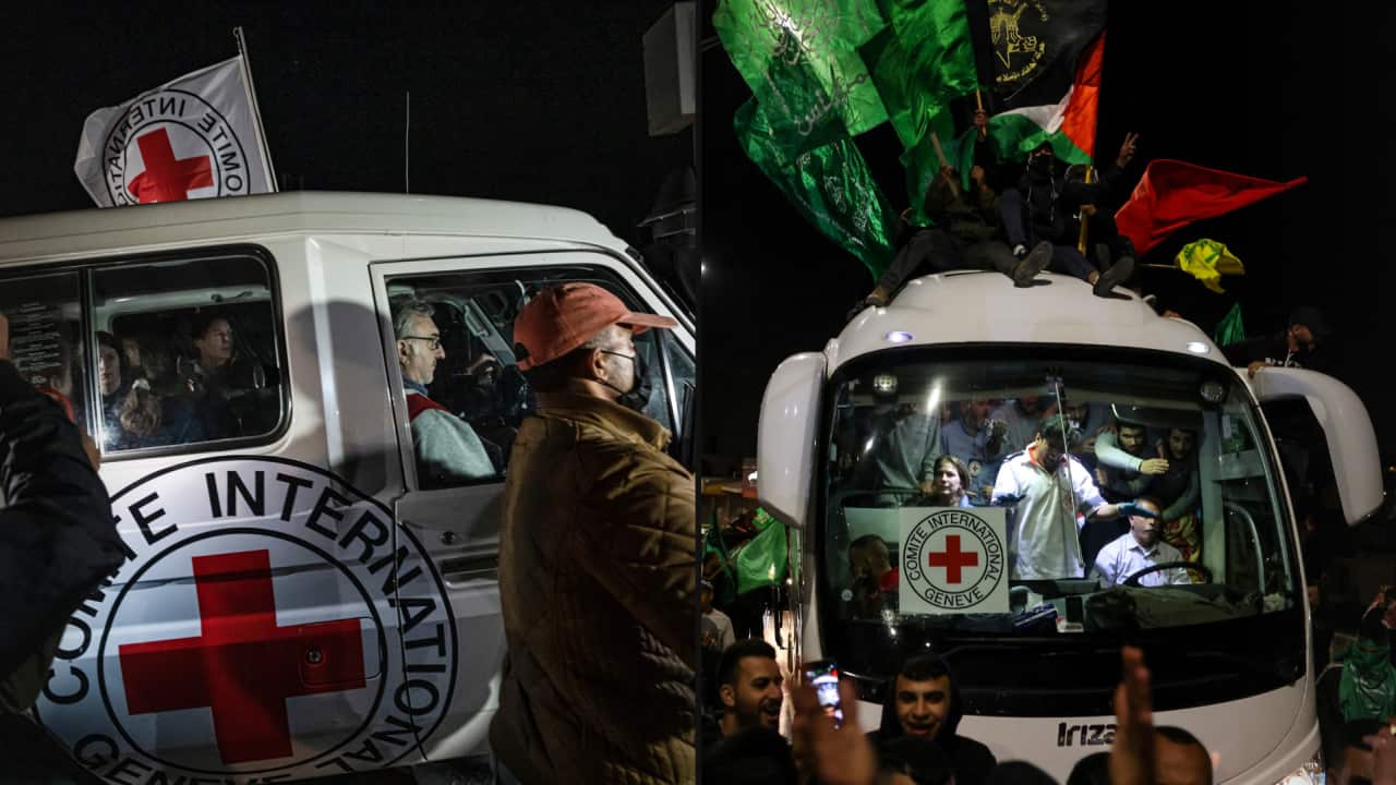 Second group of Hamas-held hostages, Palestinian prisoners released after aid row resolved Second group of Hamas-held hostages, Palestinian prisoners released after aid row resolved