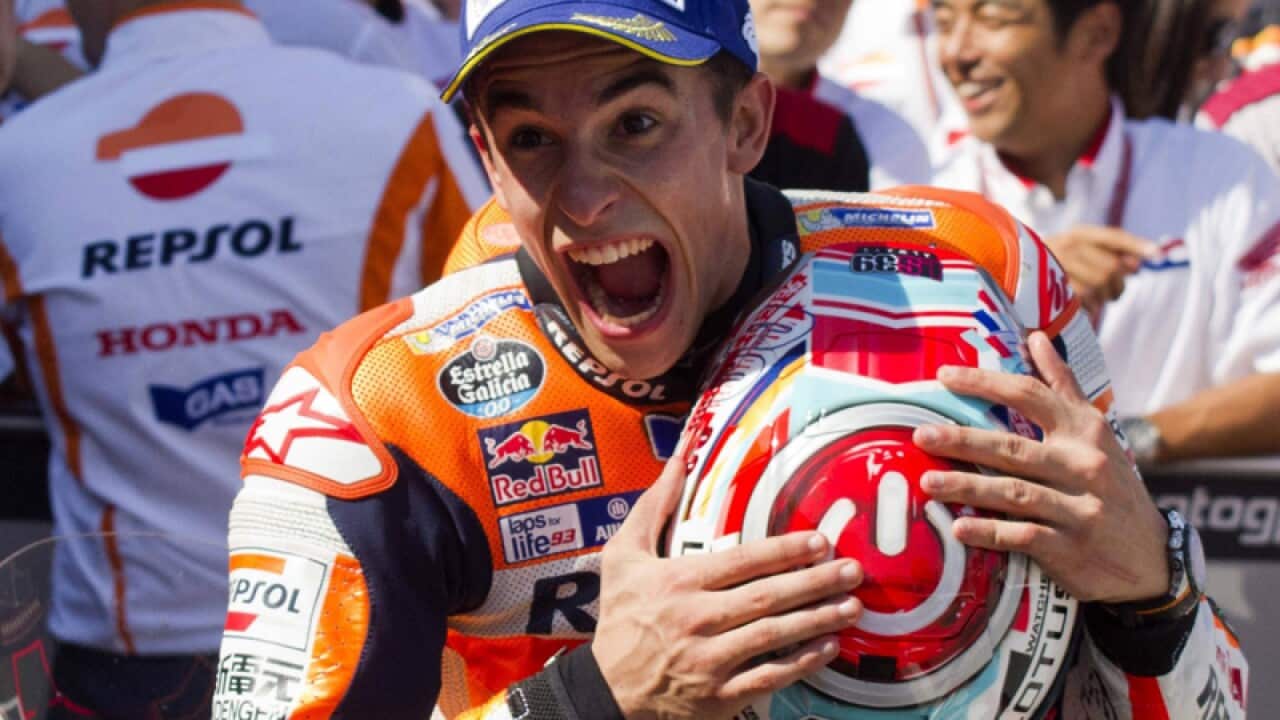 Spanish MotoGP rider Marc Marquez