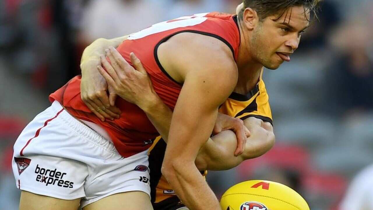 Essendon Bombers defender Patrick Ambrose