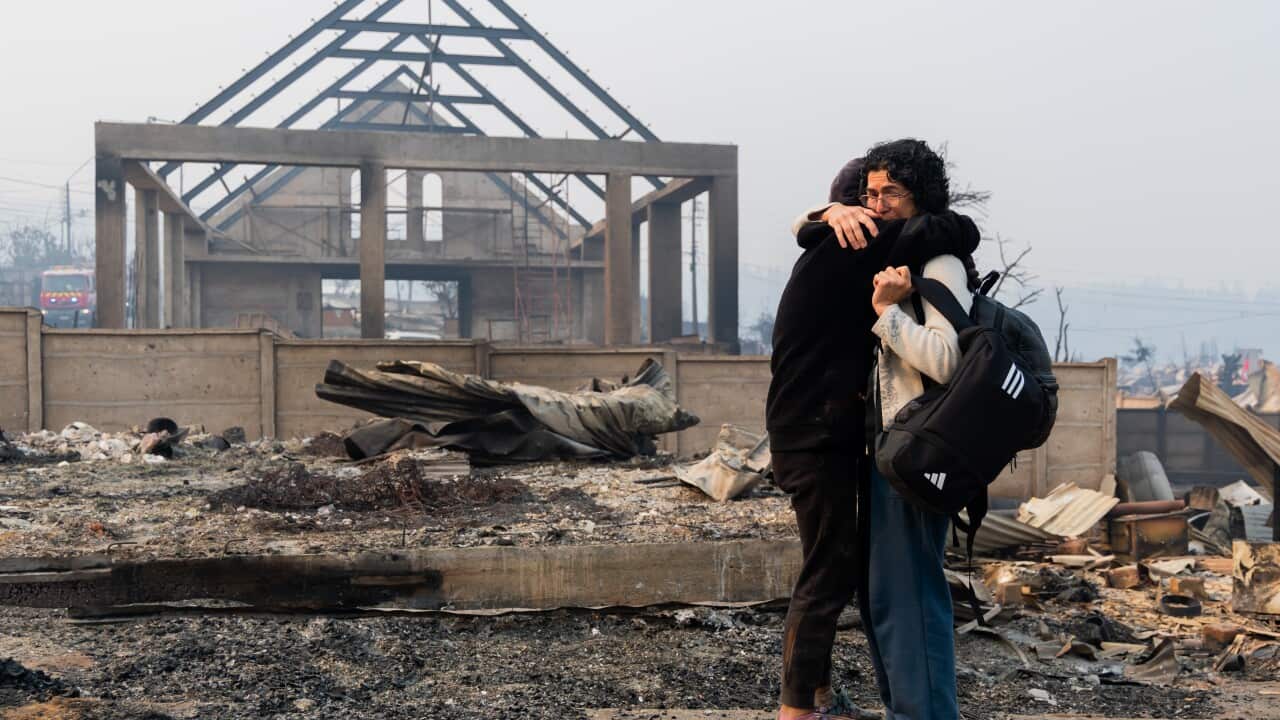 APTOPIX Chile Wildfires