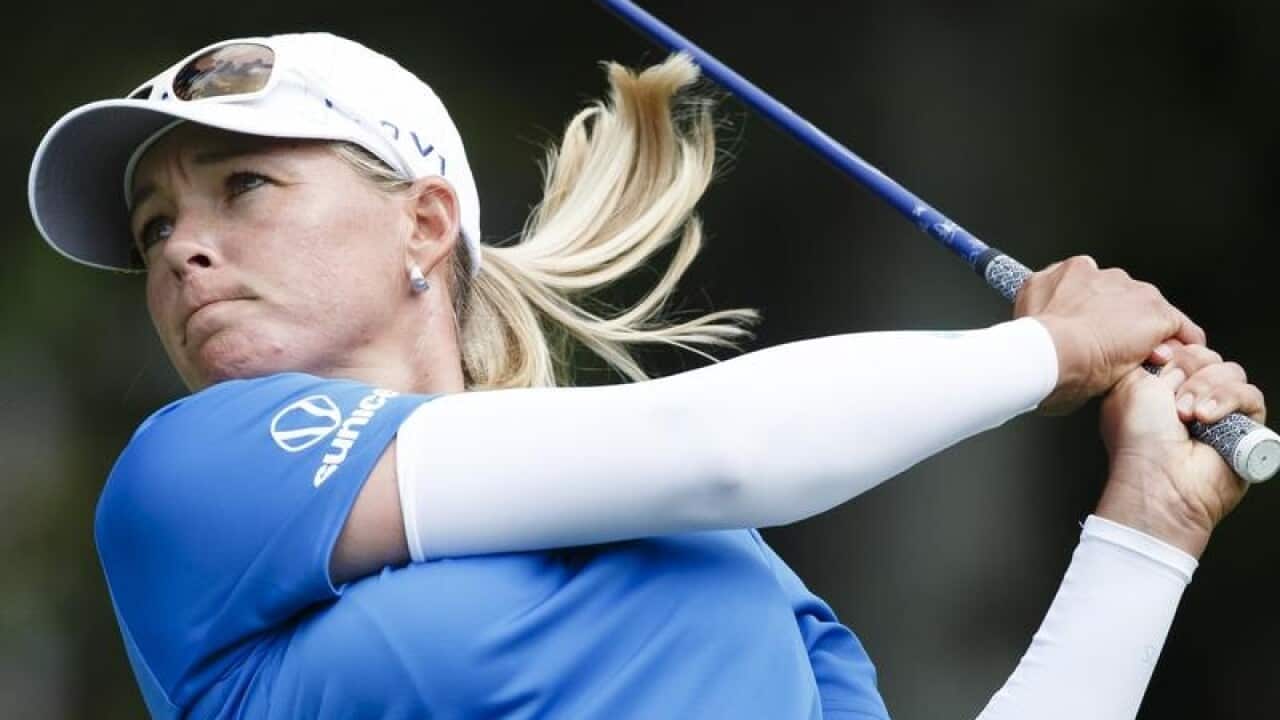 Australian golfer Katherine Kirk