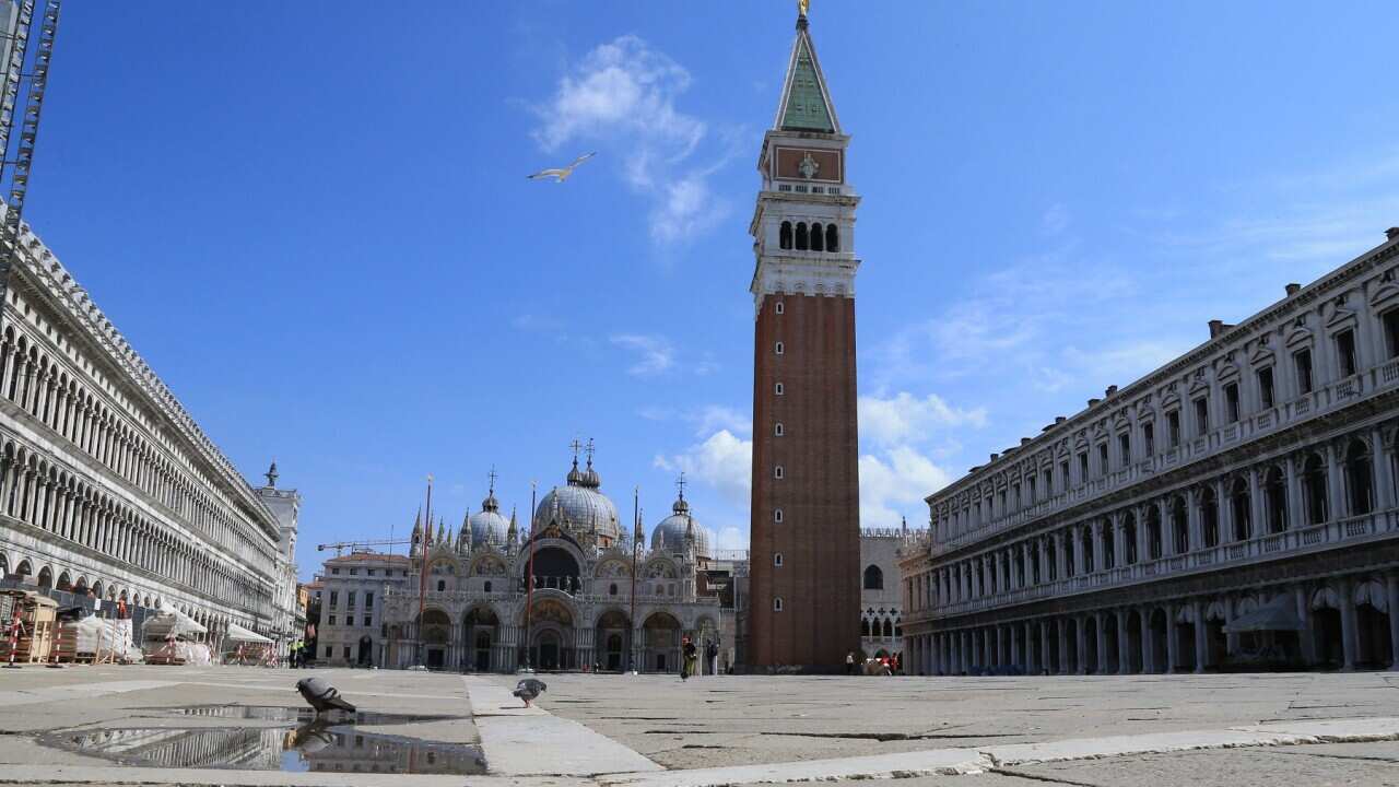COVID has emptied Venice of tourists, as Europe passes one million deaths