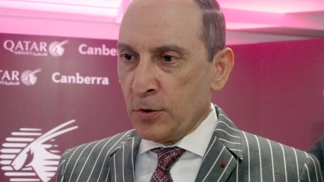 Australia-AP Interview-Qatar Airways