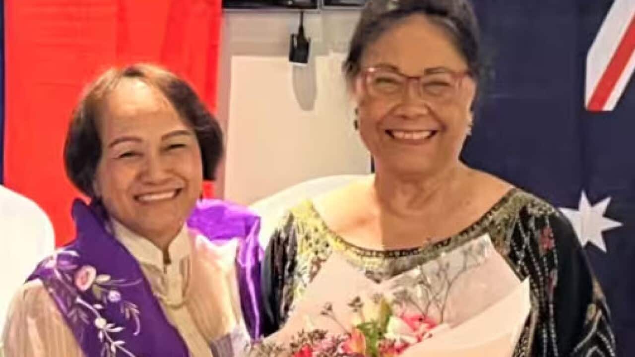 Adhika Inc's founder Josie Musa with Dr Zeny Edwards OAM