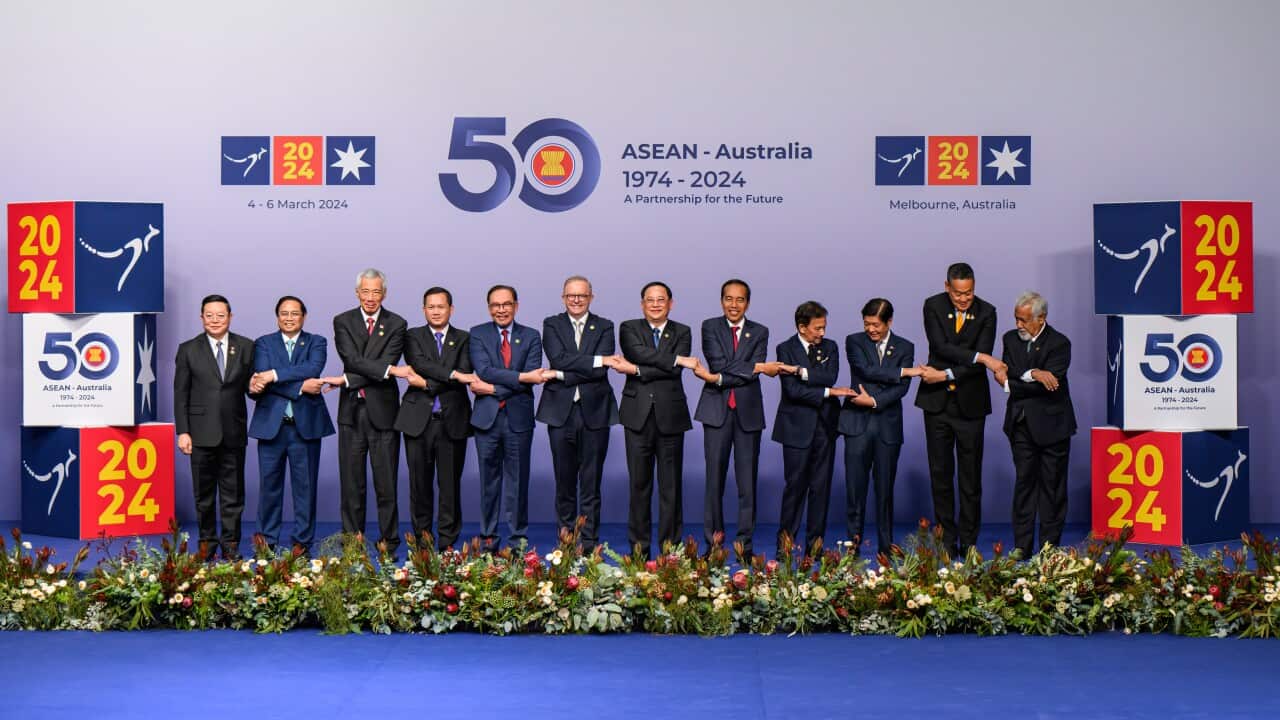 ASEAN Australia Special Summit Leaders Arrival and Official Family Photo event in Melbourne - 05 Mar 2024