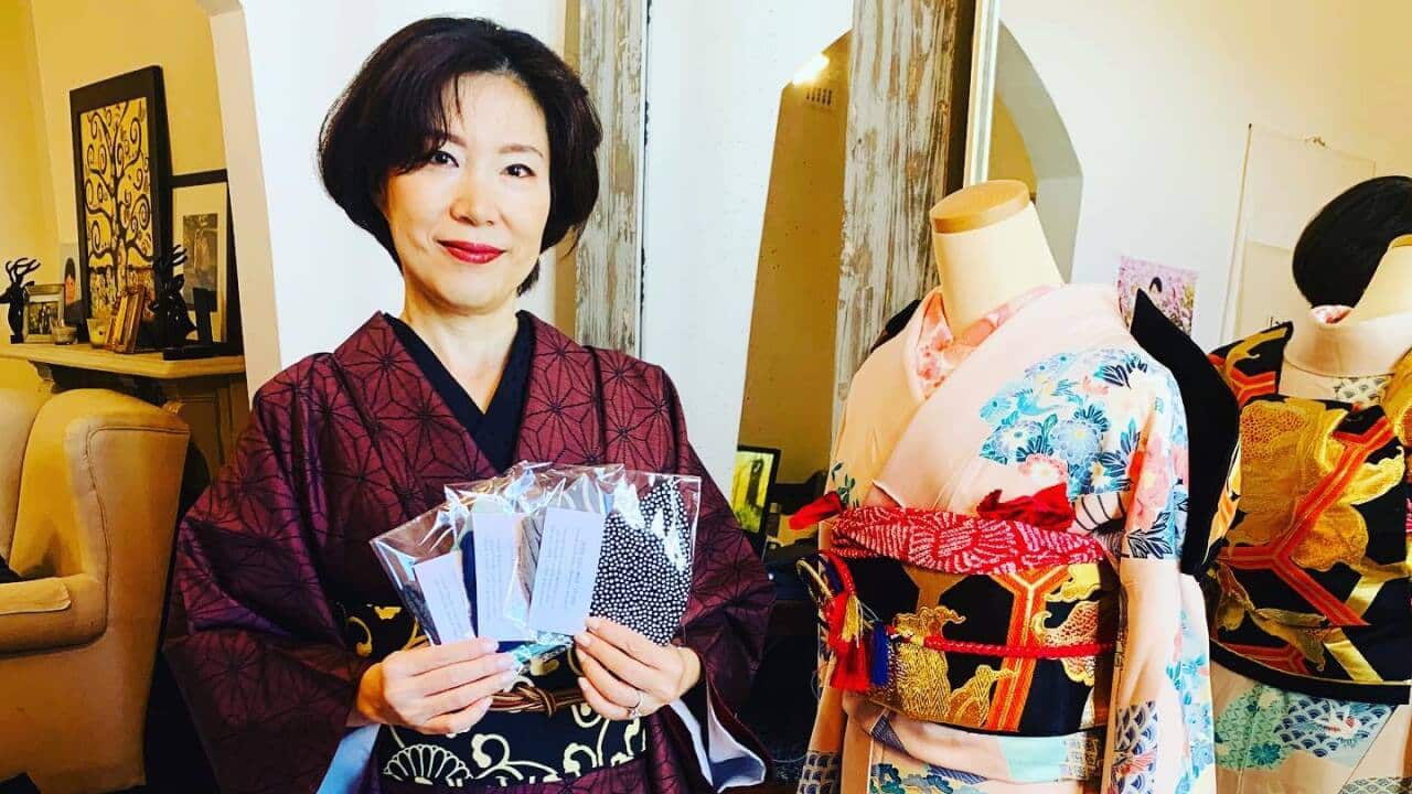 Face masks charity kimono