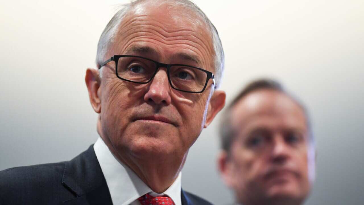 PM Turnbull with Bill Shorten
