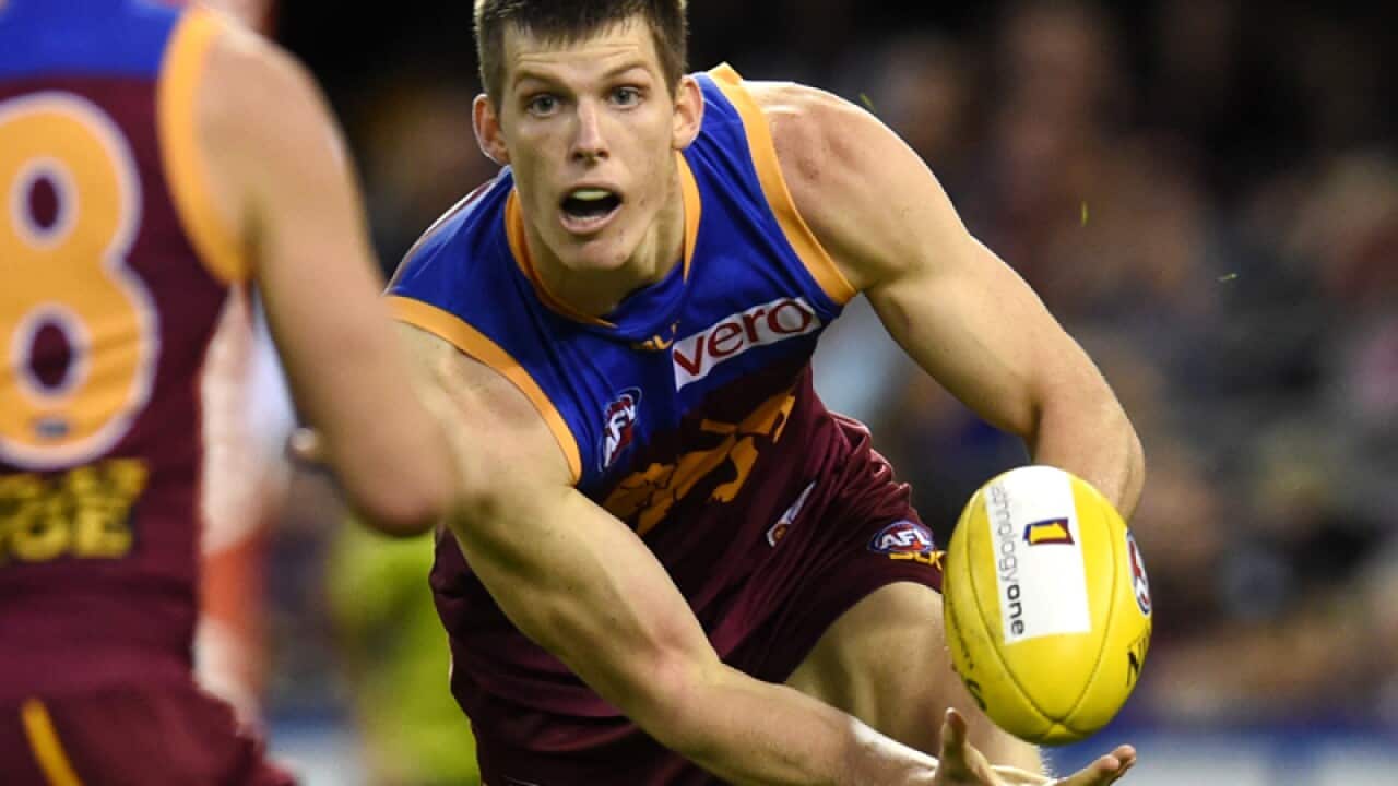 Justin Clarke of the Brisbane Lions