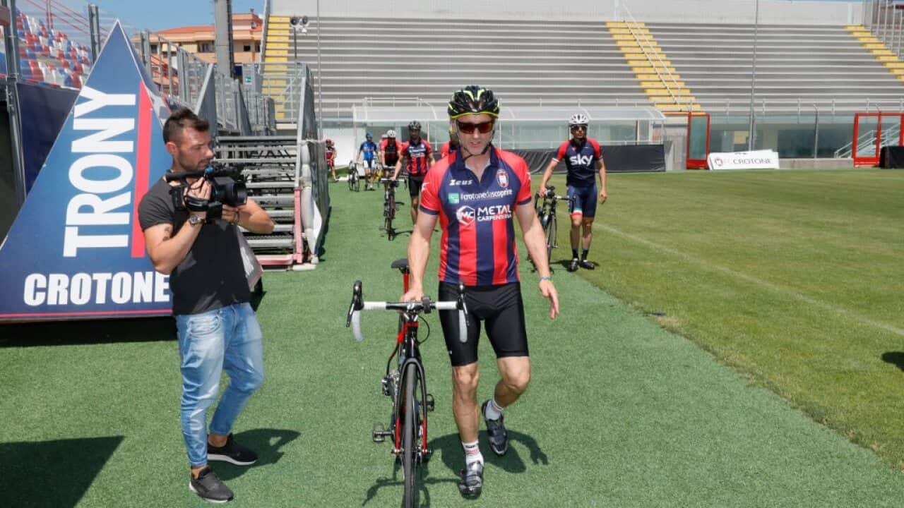 Davide Nicola, FC Crotone Calcio, cycling
