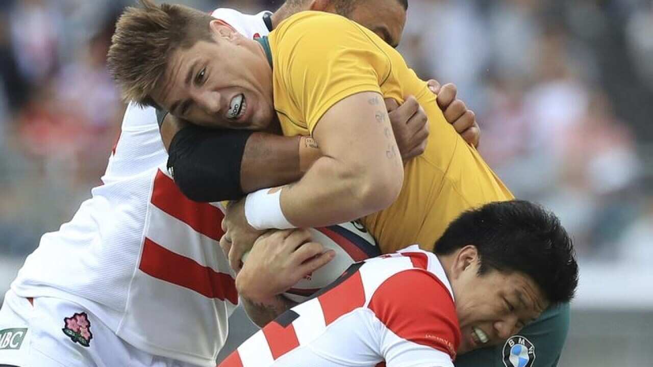 Australia's Sean McMahon