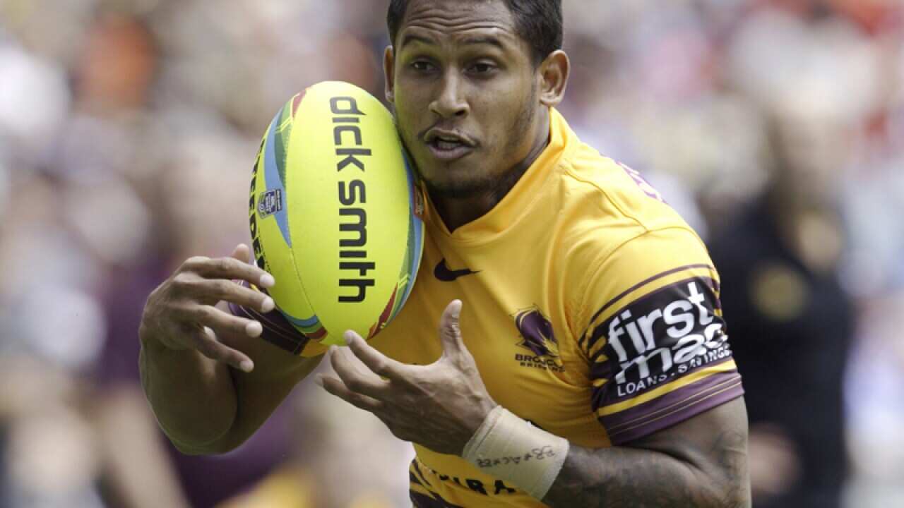 Broncos player Ben Barba