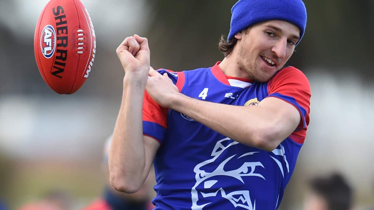 Marcus Bontempelli of the Western Bulldogs