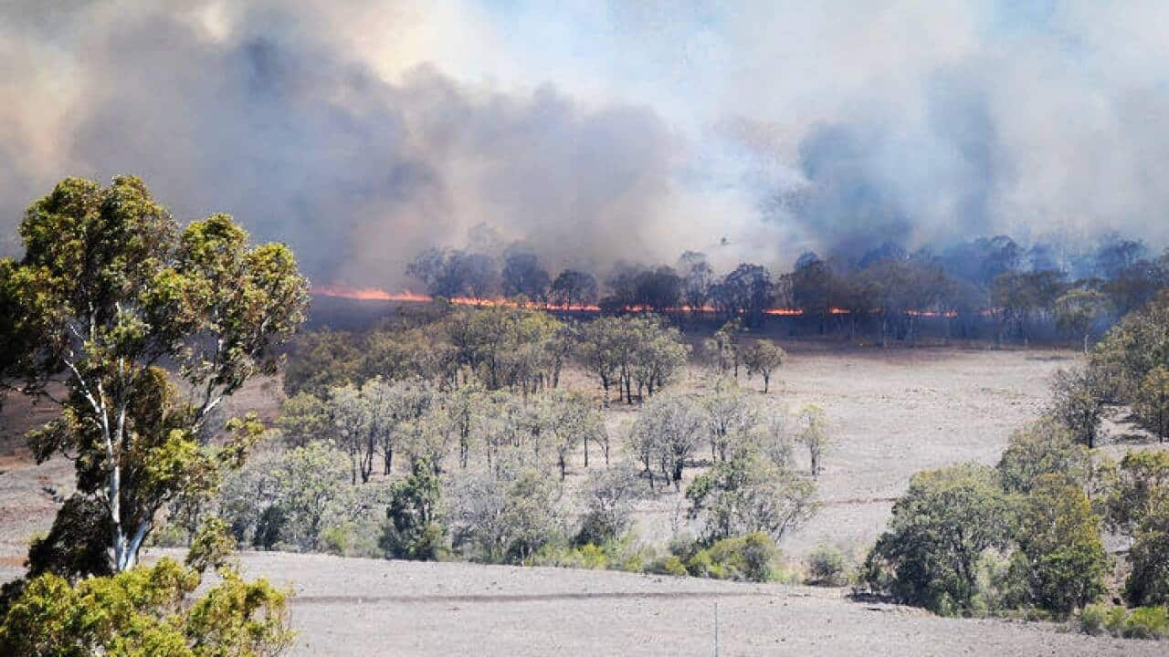The hot and dry weather that has been sparking and encouraging fires is unrelenting.