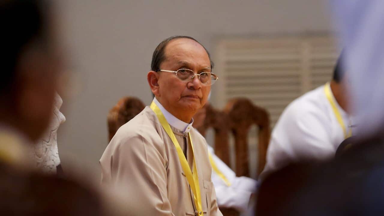 Myanmar president Thein Sein 