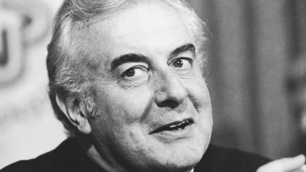 Former PM Gough Whitlam.