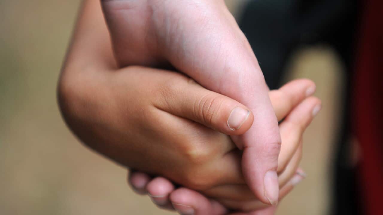 Generic photo of parent and child