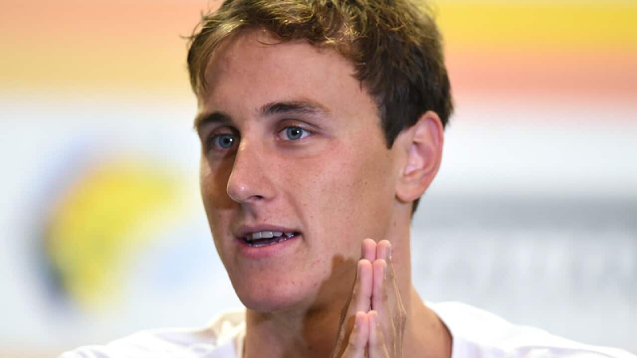 Australian swimmer Cameron McEvoy