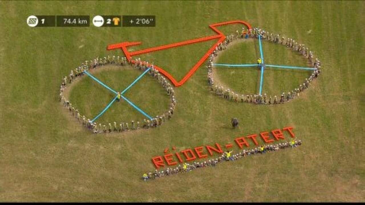 Tour de France #fieldart