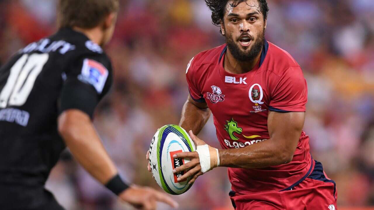 Reds player Karmichael Hunt