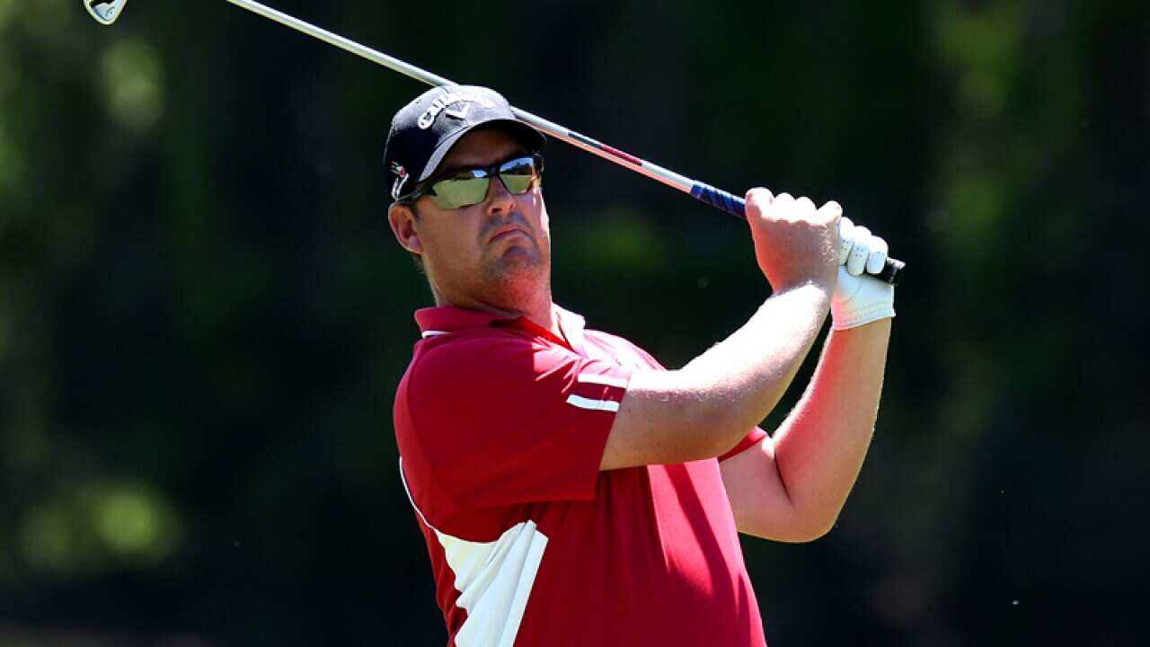 Australian golfer Ashley Hall