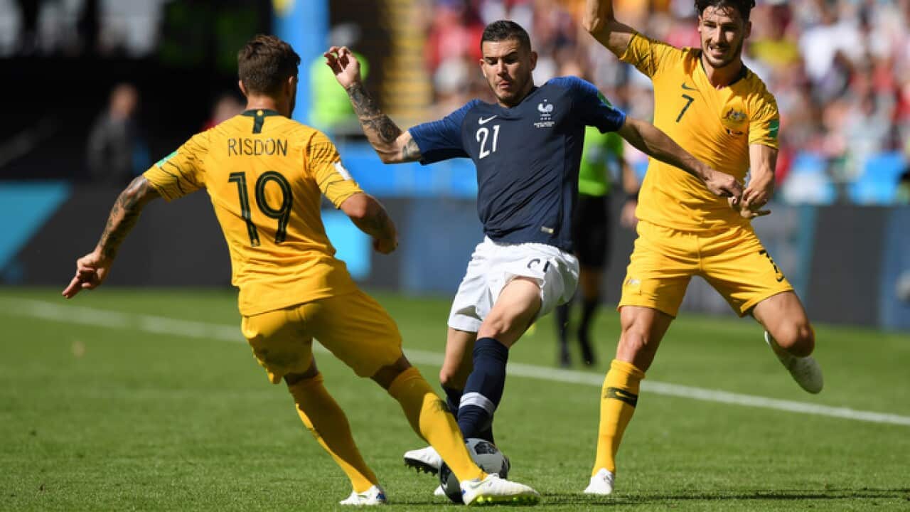 Australia suffered a 2-1 loss in their opening World Cup match against France in Kazan.