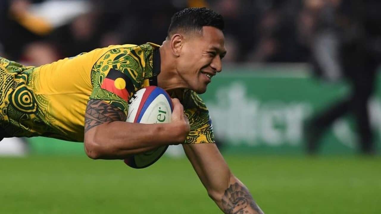 Israel Folau's fall from grace has been one of the most spectacular and sudden in Australian sport.