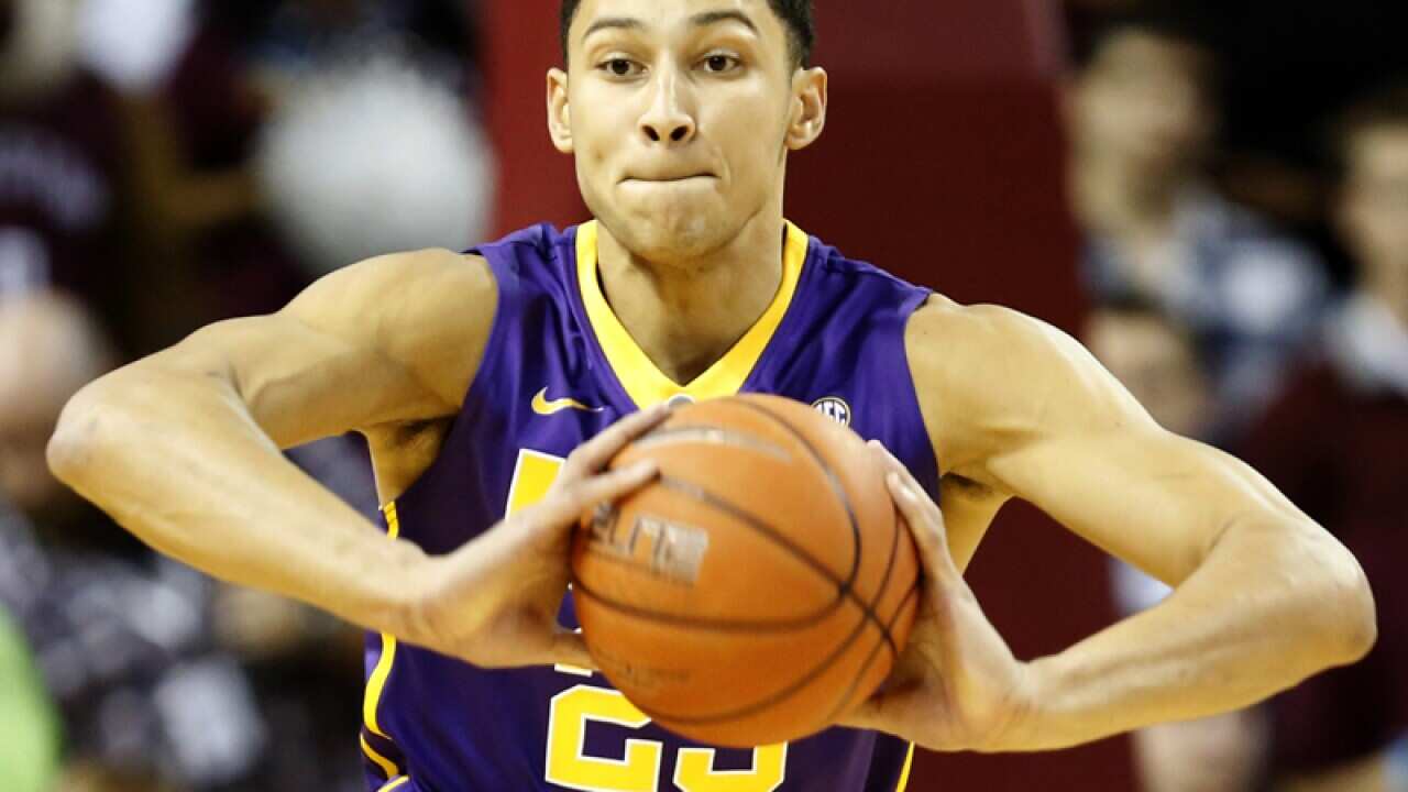 Australian basketballer Ben Simmons