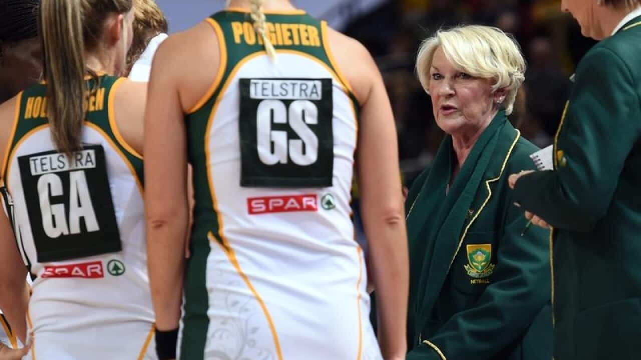 File image of South Africa's netball coach Norma Plummer.