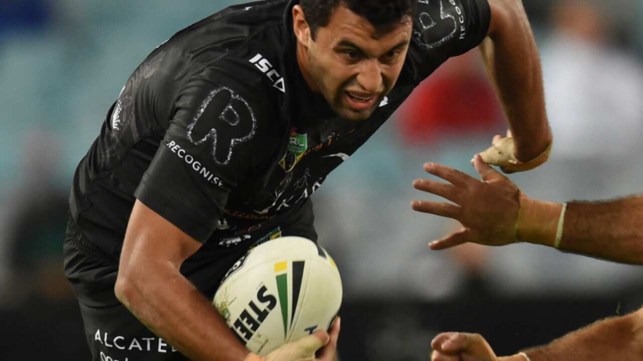 Alex Johnston of the Rabbitohs