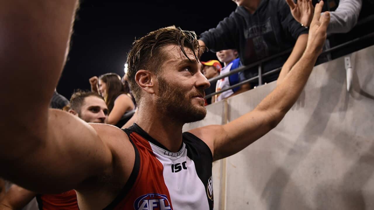 St. Kilda's Sam Fisher