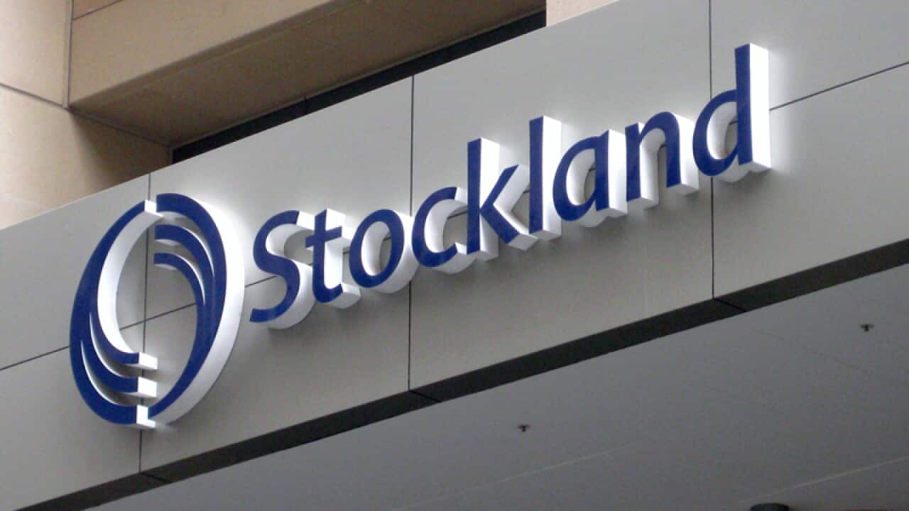 Stockland signage in Sydney