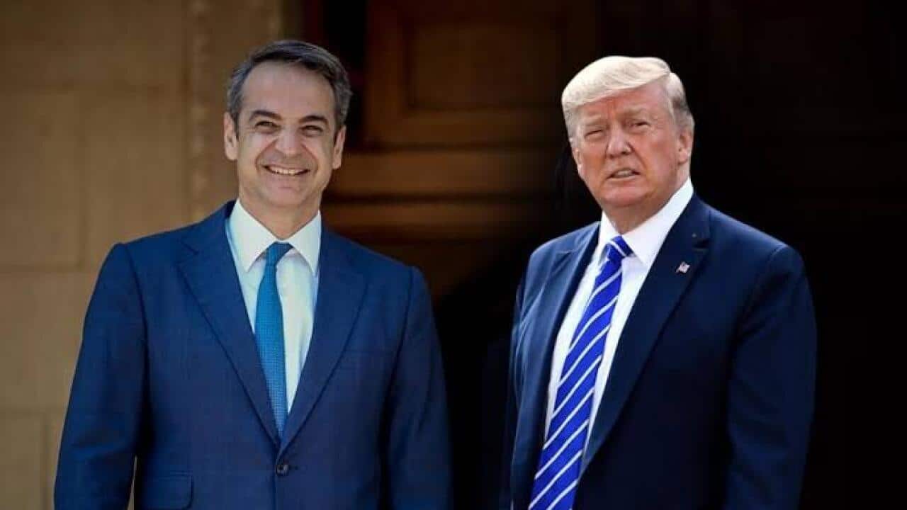 Kyriakos Mitsotakis- Donald Trump