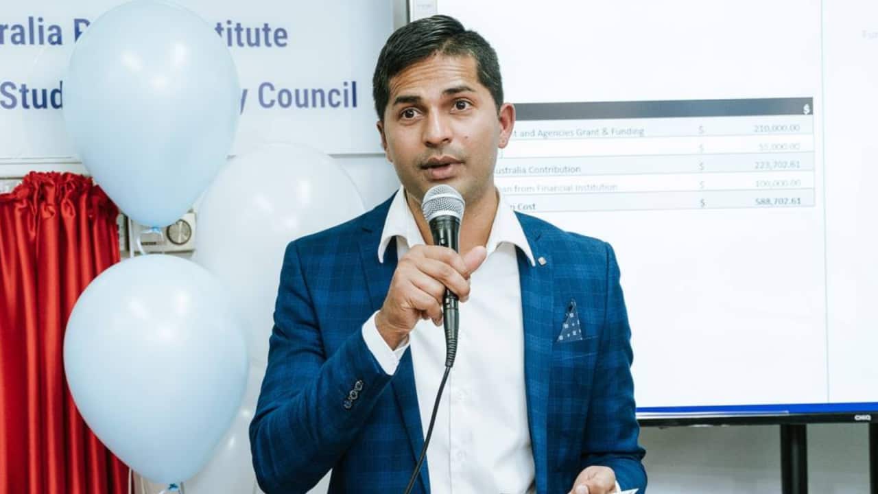 Non-Resident Nepali Association (NRNA) Australia President Anil Pokhrel.